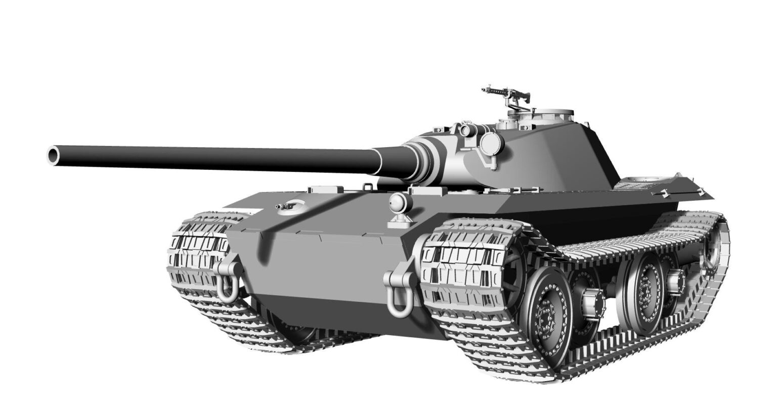 E25 Medium Tank with 88mm Gun – ModelCollect